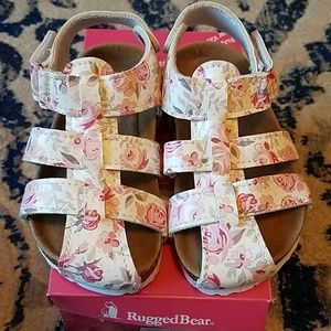 Rugged Bear Birkenstock Sandals Floral